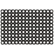 Vidaxl Predpražnik pravokoten 60x80 cm guma