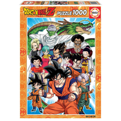 Puzzle Dragon Ball Super Educa 1000 dielov+ lepidlo Fix EDU18496