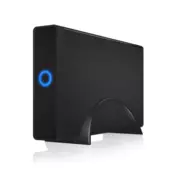 Icybox IB-377U3 zunanje ohišje, 3.5 SATA, USB 3.0, črno