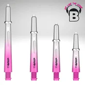 Nastavci za pikado strelice BULLS B-Grip-2 TTC Pink-Clear
