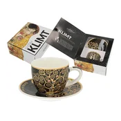 shumee Skodelica s krožnikom za espresso - G. Klimt, Drevo življenja (carmani)