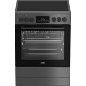 Beko Elektricni šporet FBM67320GAT, 72l, Tamnosiva