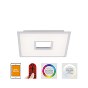 Leuchten Direkt - LED RGB prigušiva svetiljka LED/22,5W/230V + LED/5W + daljinski upravljac