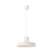 Sollux SL.1704 - Luster na sajli BILO 1xE27/15W/230V, precnika 35 cm, krem