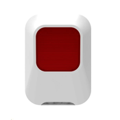 iGET SECURITY DP24 Brezžična notranja sirena na baterije 80 dB za alarm M4. Alarm je označen tudi z rdečimi LED diodami.