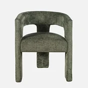 Livin Hill Oblazinjeni stol, LET71O, 62x75x58 cm, zelen