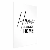 Plakat - Black and White: Home Sweet Home 29.7x42 Bez okvira