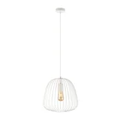 Luster na sajli OVELLA 1xE27/15W/230V, precnik 36 cm, krem