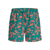 Jack & Jones Kopalne hlače Maui Vibes 12291426 Modra Regular Fit