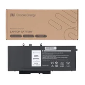 Nova baterija za Dell Latitude 5280 5290 5480 5490 5491 5495 5580 5590 5591 Precision 3520 3530 46Wh 7.6V 6000mAh gjknx