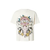 JACK & JONES Majica JORBAND  oranžna / roza / črna / bela