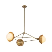 Alora Mood ALM-PERTH3-GD - Luster na šipci PERTH 3xE14/40W/230V zlatni