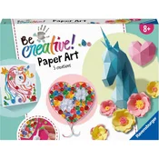 Ravensburger društvena igra – Be Creative Paper Art Cvece i jednorog RA18236