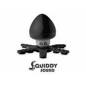 CELLY Bluetooth vodootporni zvucnik sa držacima SQUIDDYSOUND, Crni