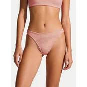 Banana Moon Spodnji del bikini Naida Neonstrip JXL83 Roza