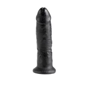 King Cock 9 Dark - dildo, PVC, 23 cm