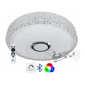 LED SMD plafonjera 2x24W 390mm sa zvucnikom 5W, bluetooth, Android/iOS APP iLink M205440-BT/WRGB