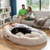 Pseći Krevet za Ljude | Human Dog Bed XXL InnovaGoods Beige