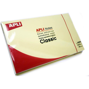 APLI blok samolepilnih lističev, 125x75mm, 100 lističev