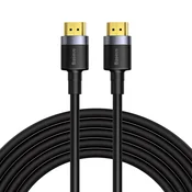 HDMI v HDMI video kabel Baseus Cafule (CADKLF-H01) 4K pri 60Hz, 18Gbps, 5m - black