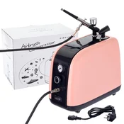shumee MODELIRSKI KOMPRESOR ZA AIRBRUSH BREZ OLJA REZERVOAR 0,2 L SAMODEJNI VKLOP/IZKLOP