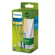 PHILIPS UltraEfficient LED ŽARULJA /E27/4W/840lm=60W/2700K/240V ST64 CL 50.000h 8720169202689