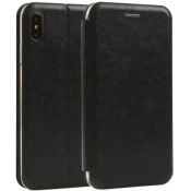 MCLF11-IPHONE 13 Pro Futrola Leather FLIP Black