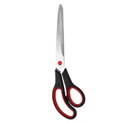 INF Škarje za blago iz nerjavečega jekla Black+Red, (21835467)