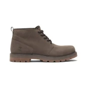 Timberland za moške. TB0A69TWEM51 Britton Road rjavi vodoodporni usnjeni škornji z vezalkami do srednjega čevlja iz usnja (44), Rj