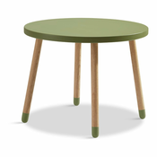 Zeleni djecji stolic Flexa Dots, o 60 cm