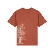 Life-Tree Majica Brown Pine Tree rjava
