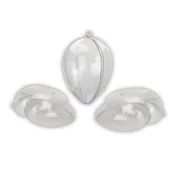 Rayher. Jajčka plastična, 9cm, set 5