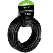 Vayox CC1-30GEL koaksialni kabel 1,02 Cu + 32x0,12 mm Cu črne barve 30 m