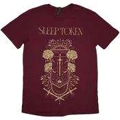 Sleep Token Majica Damocles Maroon Red XL