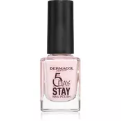 Dermacol 5 Day Stay dolgoobstojen lak za nohte odtenek 06 First Kiss 11 ml