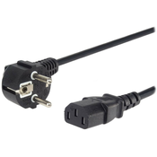 PremiumCord Omrežni kabel 230V za računalnik 1m