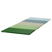 PLUFSIG Sklopiva podloga za gimnastiku, plava/zelena, 78x185 cm