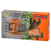 Ozzo Forest hunters Set za lov tigar u kavezu, 11cm