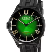 U-Boat 9503/A Darkmoon Green PVD Soleil Mens Watch 40mm 5ATM