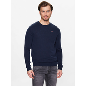 Napapijri Pulover Damavand NP0A4GJU Mornarsko modra Regular Fit