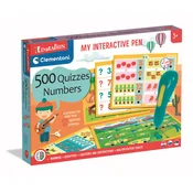 Clementoni Interaktivni kviz set od 500 pitanja Brojevi