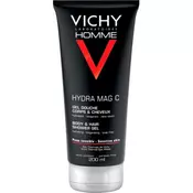 Vichy Homme Hydra-Mag C gel za tuširanje za tijelo i kosu (Hydra Mag C Shower gel) 200 ml
