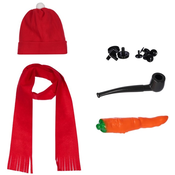 Set dodataka za snjegovićaGT - S crvenim šeširom