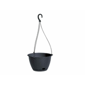 eoshop Viseči plastični sadilnik RATOLLA ROUND W d22x14cm