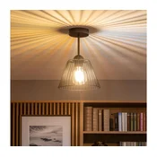 Brilagi - LED pritrjen stropni lestenec CERIA WIRE 1xE27/60W/230V premer 21 cm črna