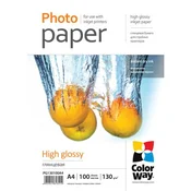Fotopapier - A4/130g - lesklý, 100 ks v balení