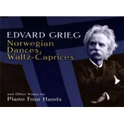 GRIEG:NORWEGIEN DANSES WALTZ CAPRICES 4HANDS