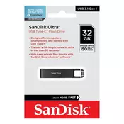 SANDISK USB Flash memorija Cruzer Ultra Type C 32GB