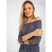 Blouse-LK-BZ-506188.32X-graphite