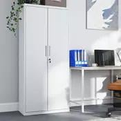 Songmics Filing Cabinet 40x80x180 cm Bela